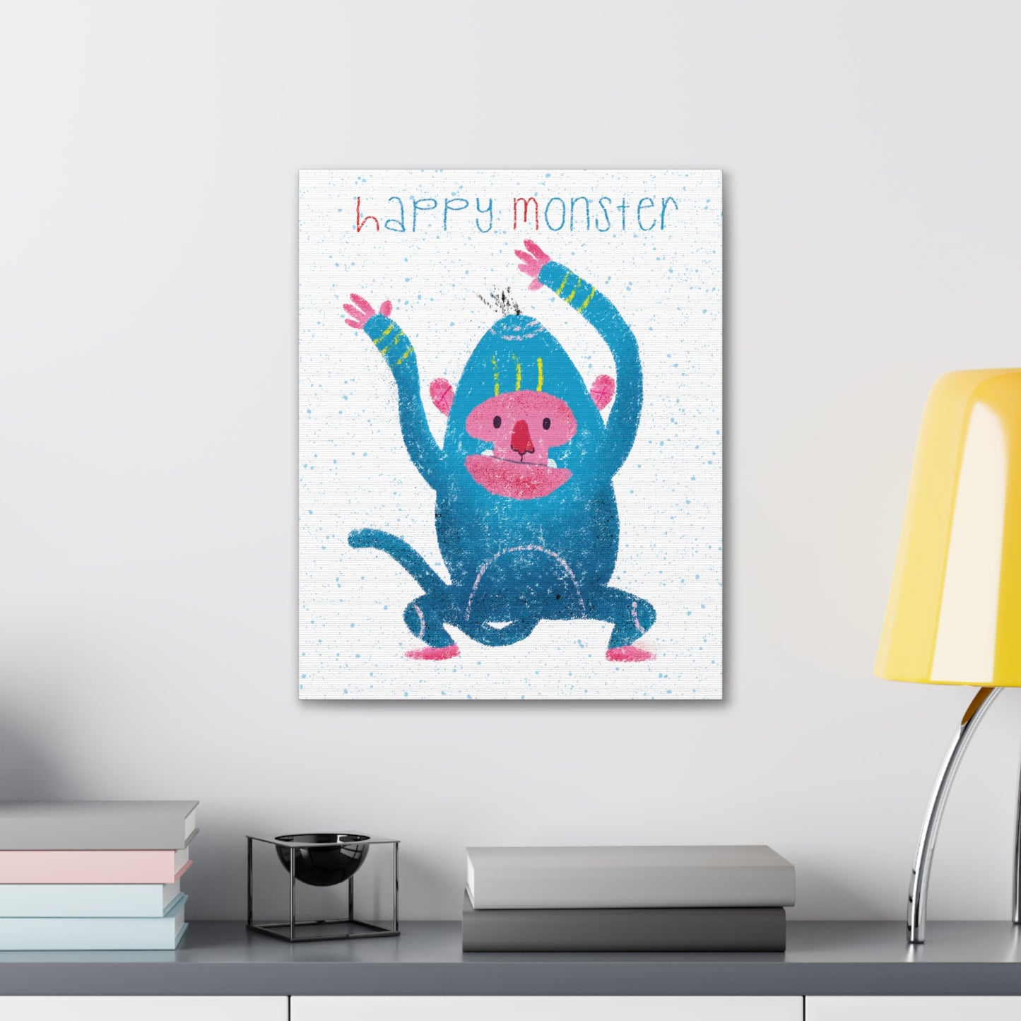 Canvas Print - Monstrously Happy!