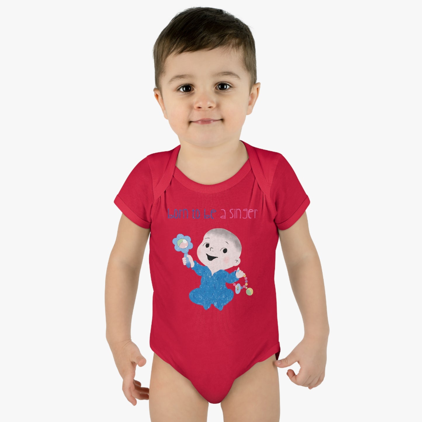 Humorous Infant Rib Bodysuit - First Word: Grammy!