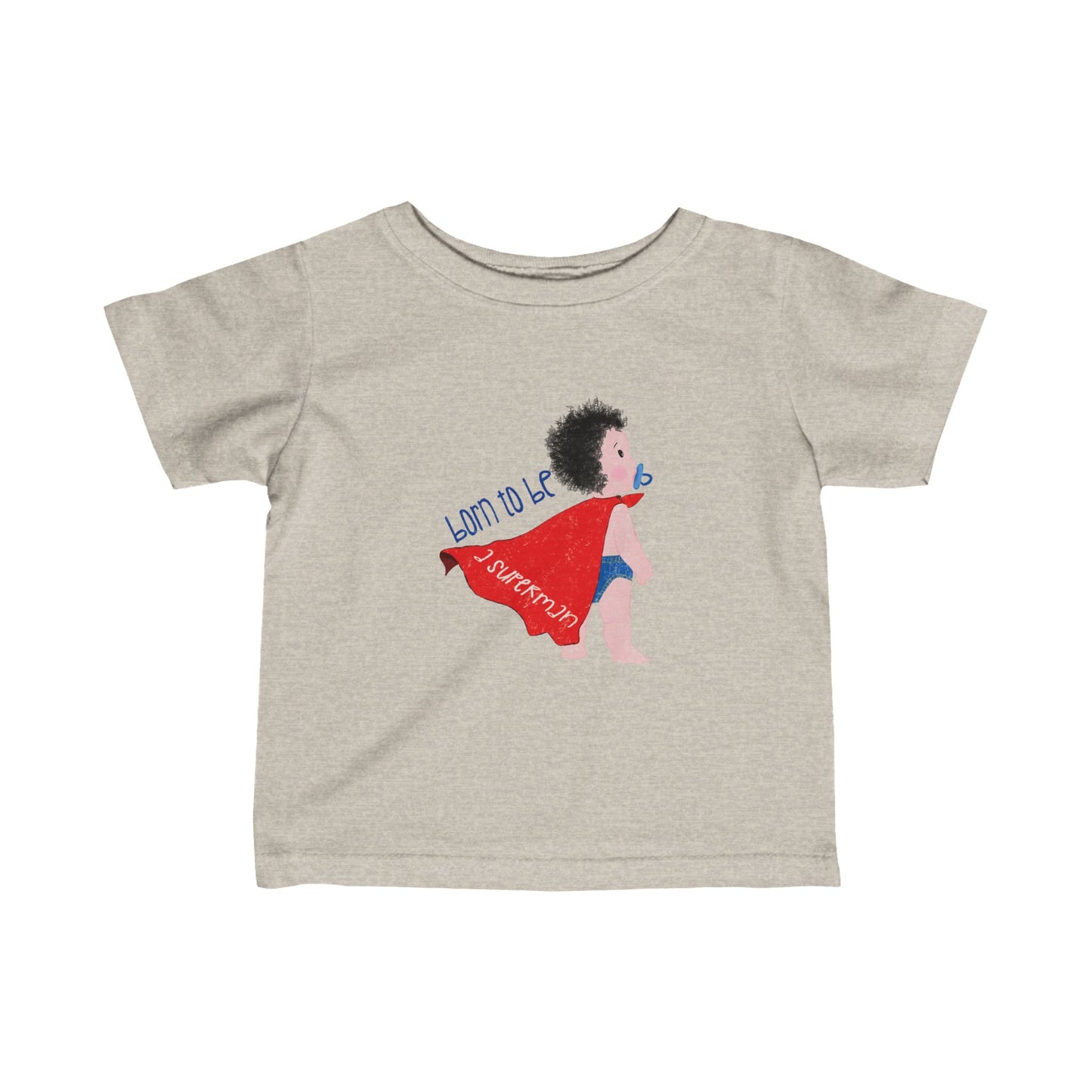 Infant Fine Jersey Tee - Ready to Save the World!