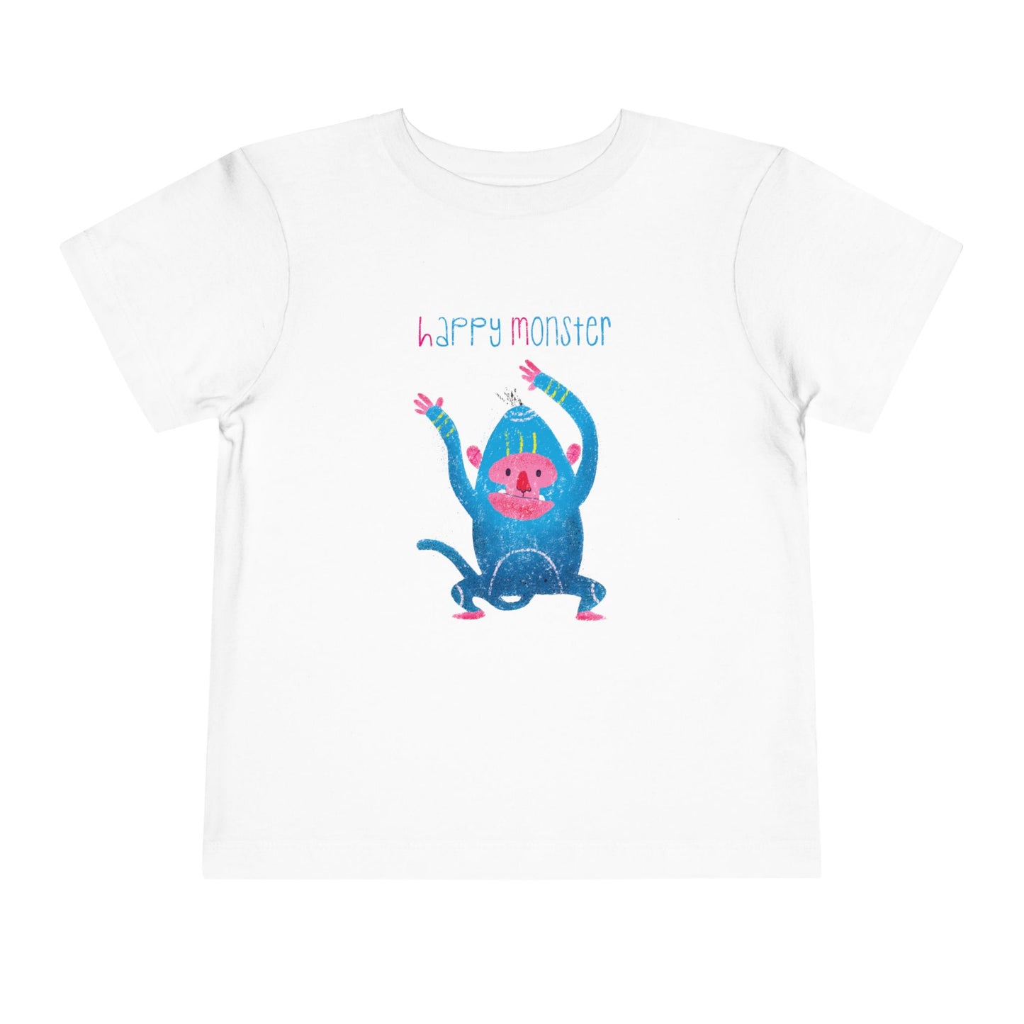 Playful Toddler Short Sleeve Tee - Chaos with a Smile