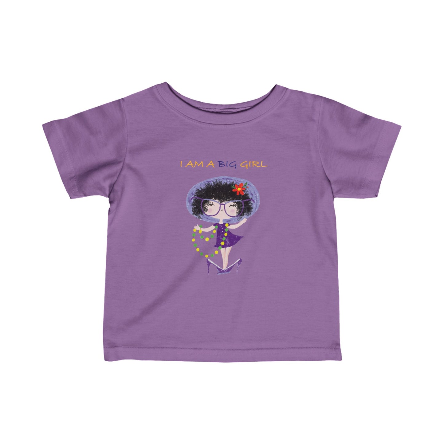 Infant Fine Jersey Tee - Big Girl, Bigger Sass!