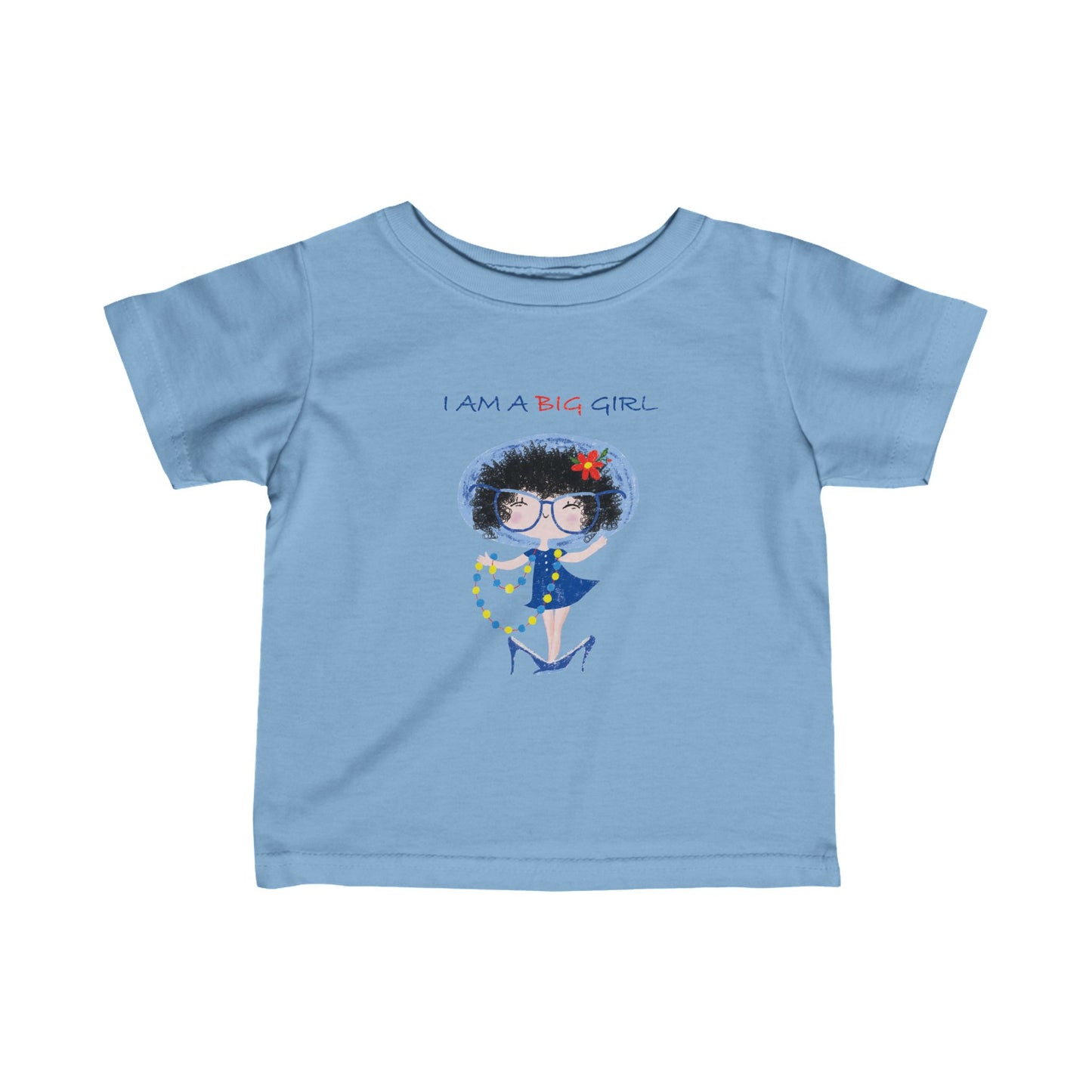 Infant Fine Jersey Tee - Big Girl, Bigger Sass!