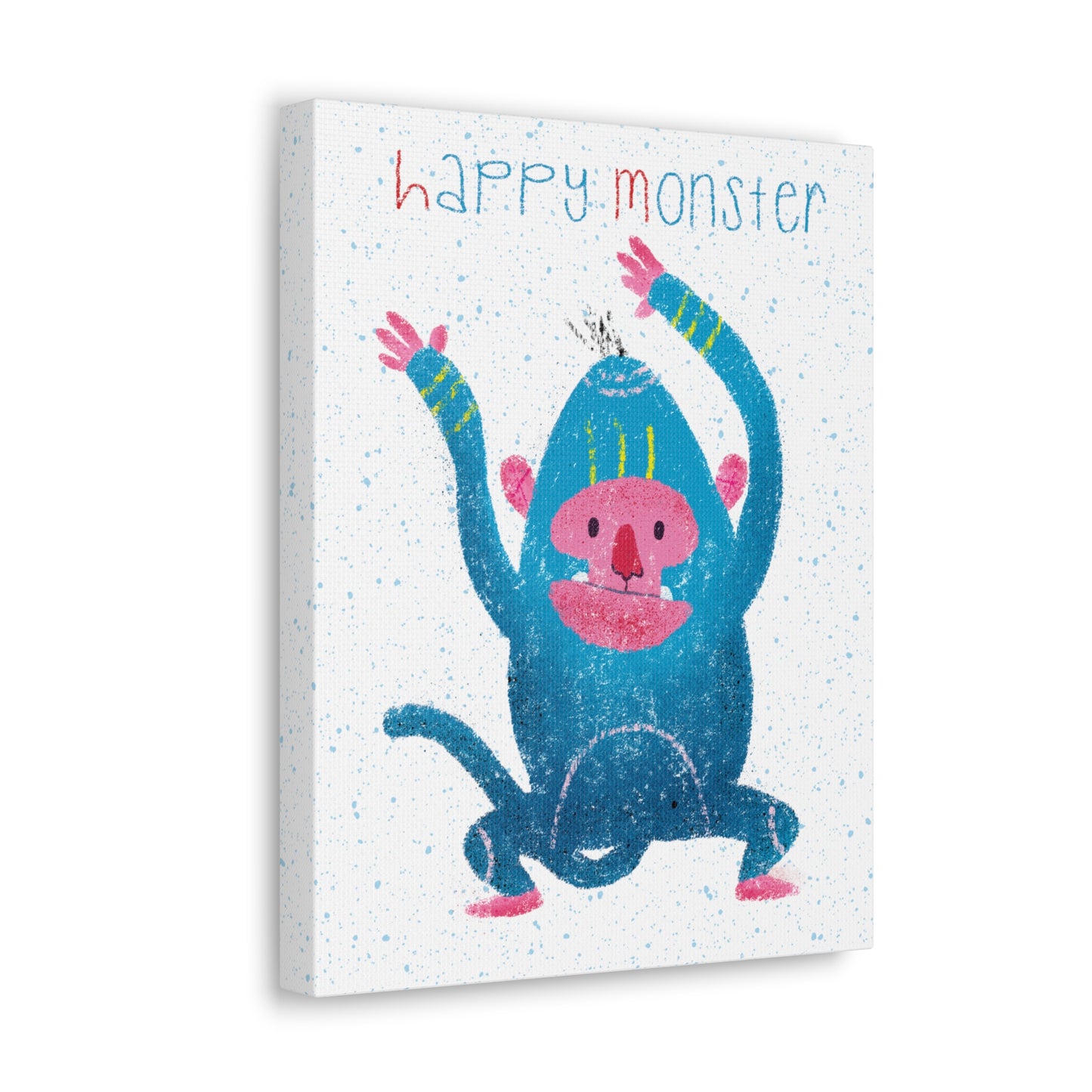 Canvas Print - Monstrously Happy!