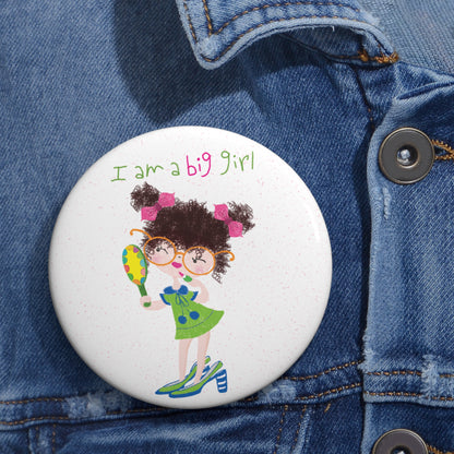 Pin Button - Little Diva, Big Impact!