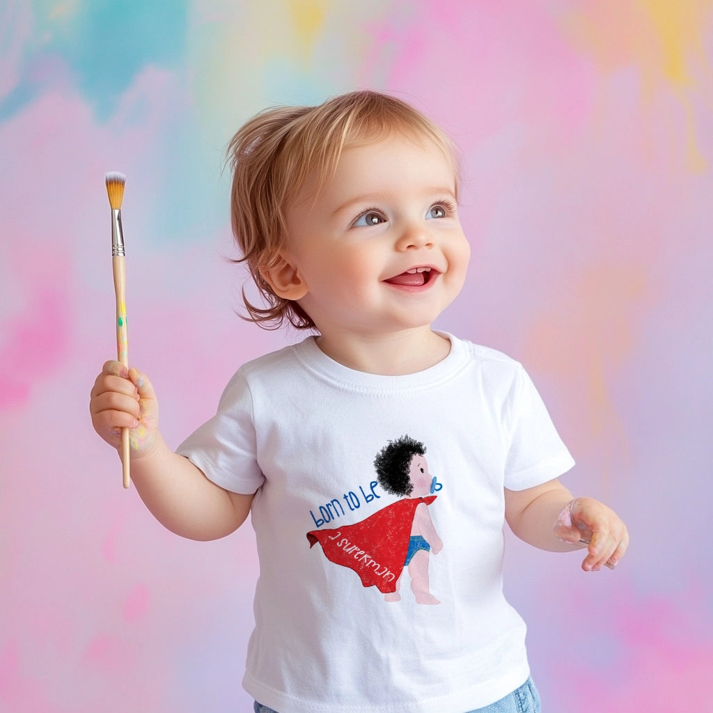 Cute Toddler Short Sleeve Tee - Capes, Crawls, Conquer!